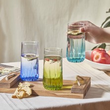 Gy Atelier Rosie 6'li Meşrubat Bardak Seti Karışık