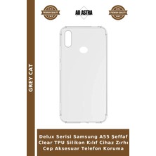 Grey Cat Delux Serisi Samsung A55 Şeffaf Clear Tpu Silikon Kılıf Cihaz Zırhı Cep Aksesuar Telefon Koruma