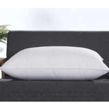 2 Adet Boncuk Silikon Yastık (700 Gram) Antialerjik (50X70 Cm) Beyaz Tek Ebat 50 x 70