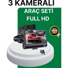Gece Görüşü Destekli 1080P Full Hd Çözünürlüklü Araç Içi Kamera