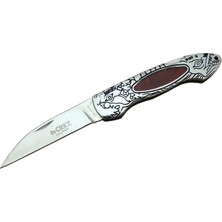 Ersert Ers Cr 0124 Rd Kamp Çakı 20 cm - Metal Desenli Sap, Kılıflı, Kutulu