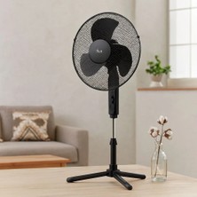 Ersert Ers 16" (41 Cm) Teleskopik Katlanır Ayaklı Vantilatör - Metal Kafes, 3 Kademe