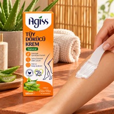 Agiss Natural Tüy Dökücü Krem 100 Ml, Tüy Alma ve Epilasyon Için Kişisel Bakım