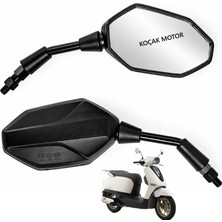 Koçak Motor V-Max Rks Parmida 50 Motosiklet Ayna Takımı