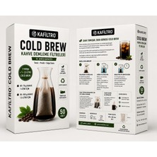Die Grup Tr Coldbrew Kahve Demleme Filtre Torbası 9X20 cm (1 Lt. Içindir)