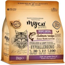 Die Grup Tr Original Az Tahıllı Somon Balıklı Diyet & Kısır Kedi Maması 2kg