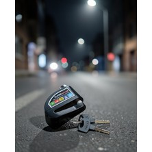 Novis Liora Alarmlı Disk Kilidi 6mm Pinli Uczzzmotorkilit-1