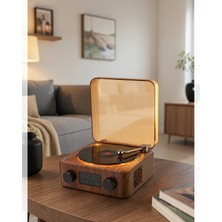 Novis Liora Bluetooth Hoparlör – Gece Lambalı Saat Göstergeli Uuczzzgramafonspeaker-27