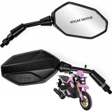 Koçak Motor V-Max Yuki Hammer 50 Motosiklet Ayna Takımı