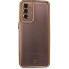 Novis Liora Samsung Galaxy M23 Kılıf Liva Lens Silikon - Pudra