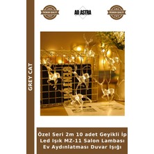 Grey Cat Özel Seri 2m 10 Adet Geyikli Ip LED Işık Mz-11 Salon Lambası Ev Aydınlatması Duvar Işığı
