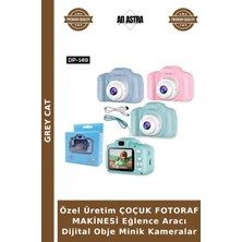 Grey Cat Özel Üretim Çoçuk Fotoraf Makinesi Eğlence Aracı Dijital Obje Minik Kameralar
