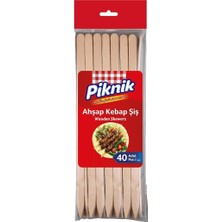 Piknik Ağaç Kebap Şiş 40'lı 114