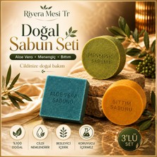 Menengiç, Aloe Vera ve Bıttım Sabunu 3’lü Bakım Seti