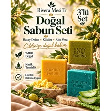 Hatay Defne, Kükürt ve Aloe Vera Sabunu 3’lü Bakım Seti