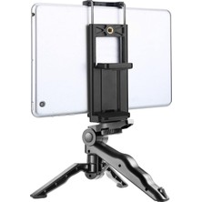 3 Ayak Mini Kamera Tripodu + Döner Başlık Tablet ve Telefon Tutucu - FC670