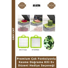 Grey Cat Premium Çok Fonksiyonlu Kesme Doğrama Kiti Ev Düzeni Hediye Seçeneği