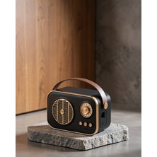 Mrt Teknik Retro Radyo Bluetooth + Fm Nostaljik Hoparlör UCZZZM4SPEAKER-1