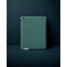 iPad 4 9.7 Kılıf - Evo Tablet Silikon - Yeşil