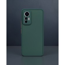 Xiaomi Mi 12 Lite Kılıf - Montreal Silikon Kapak - Yeşil