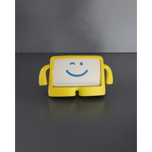 Samsung Galaxy T500 Tab A7 10.4 Kılıf Karakter Tablet Silikon - Sarı