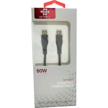 Hace Bazaar 60W Type-C To Type-C USB Şarj Kablosu ARB-315