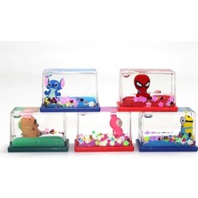 Ersert Ers- Batmayan Karekterler Figür Spiderman, Labubu,kapibara, Stitch, Minion TCX5276