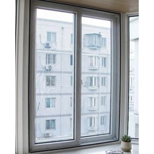Ersert Ers- Ers-® Kesilebilir Pencere Sinekliği 100X150 cm Çift Taraflı Bant Hediyeli Tül