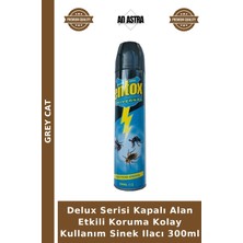 Grey Cat Delux Serisi Kapalı Alan Etkili Koruma Kolay Kullanım Sinek Ilacı 300ML