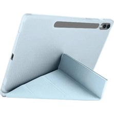 Hace Bazaar Samsung Galaxy X510 Tab S9 Fe 11 Kılıf Kalemlikli Mars Tablet Kılıfı - Mavi