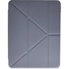 Hace Bazaar Apple iPad Pro 11 (2018) Kılıf Kalemlikli Mars Tablet Kılıfı - Lavender