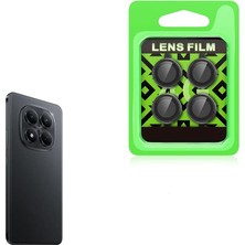 Happy Trend Xiaomi Redmi Note 15 Pro 4g ile Uyumlu Kamera Lens Koruyucu Cam Siyah