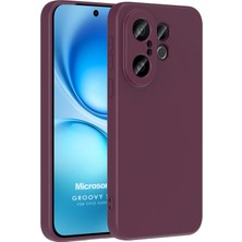Happy Trend Vivo X200 Fe 5g Kılıf Groovy Soft Mor [X200 Fe 5g ile Uyumlu Kılıf - Mor]