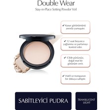 Estee Lauder Double Wear Stay-In-Place Setting Powder Sabitleyici Pudra - Renk: Translucent Light