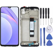 Happy Trend Redmi ile Uyumlu Redmi 9t Uyumlu LCD Ekran Dokunmatik Full Çıtalı