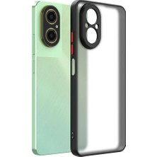 Happy Trend Realme 12 Lite ile Uyumlu Kılıf Siyah Ossa Kapak Orijinal (Realme 12 Lite ile Uyumlu, Siyah)