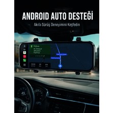 Yakup Tokatlı Moda Ytm Dokunmatik Ayna Carplay Araç Kamera Ekranı Ön Arka Kayıt Destekli