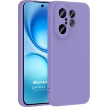 Vivo X200 Fe 5g Kılıf Groovy Soft Lila [X200 Fe 5g ile Uyumlu Kılıf - Lila]