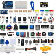 Emes Robotik 220 Parça Arduino Uno Süper Başlangıç Seti – Emes Robotik Kullanım Rehberi Hediyeli