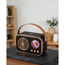 Twin Store Retro Radyo Bluetooth Fm Şarjlı Hoparlör UCZZZM4SPEAKER-4