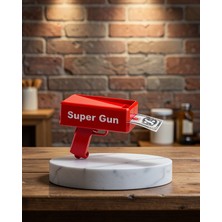 Twin Store Para Saçma Fırlatma Tabancası Kırmızı Uczzzsupergunnnn6-1