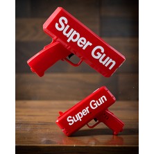 Twin Store Para Fırlatma Tabancası Çocuklara Özel Kırmızı Xxuuczzzsupergun-1