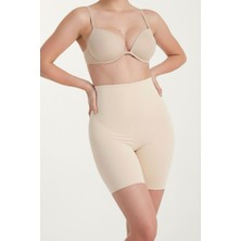 Jasmine Glow Toparlayıcı Sıkılaştırıcı Şekillendirici Iz Yapmayan Lazer Kesim Paçalı Korse 4401 Bej