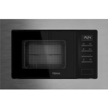 Teka Mseg 620 Bk-Ss 20 Litre 800 W Mikrodalga 1000 W Grill Özellikli Dokunmatik Ankastre Mikrodalga Fırın - Siyah Cam/ınox