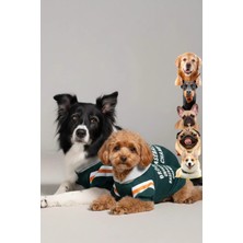 Köpek Kıyafeti, Yeşil Brooklyn Köpek Hoodie, Küçük Irk, Orta Irk Ve Büyük Irk Köpek Kıyafeti