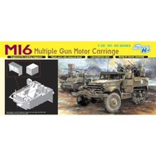 1/35 M16 Multiple Gun Motor Carriage, Plast Maketi, Dragon 6381