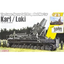 Dragon 6946, 1/35 Karl / Loki Ağır Tip Kundağı Motorlu Havanı ve Mürettebatı Plastik Maketi