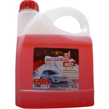 Luxor Kimya Ultrasonic Antifirizli Oto Cam Suyu, -50 Derece, 3 Lt, Kırmızı LKUSAOCS503
