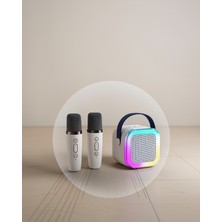 Elivora Çok Fonksiyonlu Karaoke Hoparlör UCZZZ2MİKROFONLUSPEAKER-3