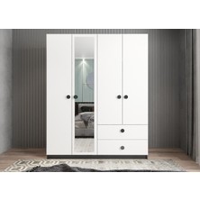 Baramolife Harika 4 Kapaklı Gardırop - G.D.H_180